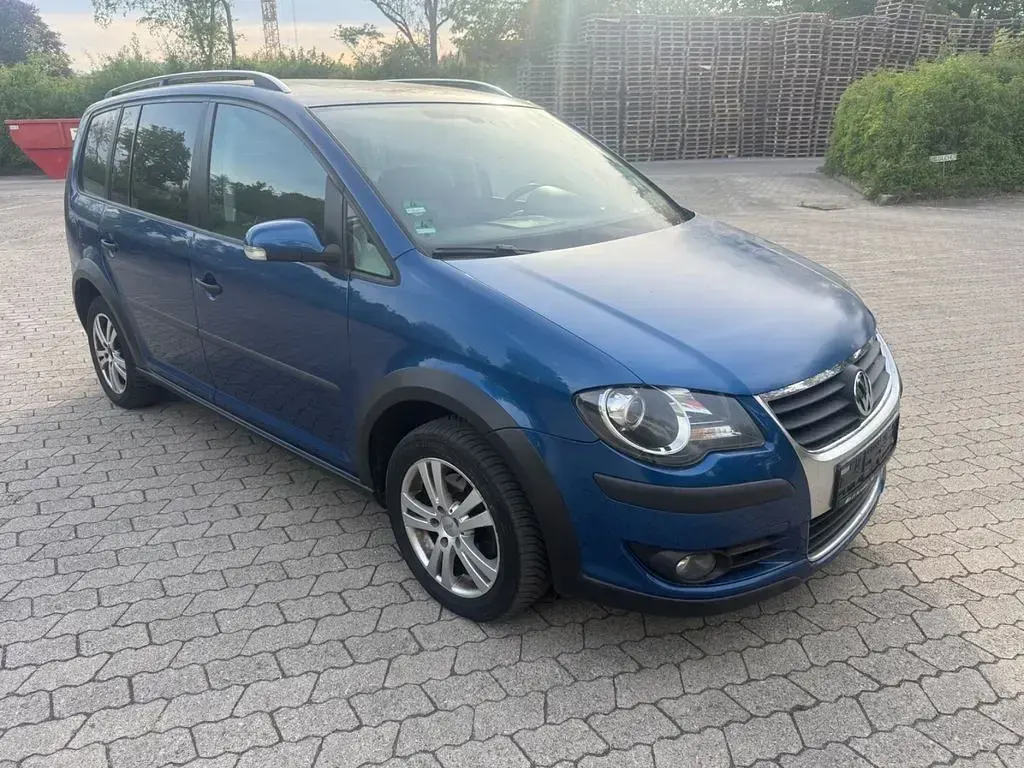 Gebraucht VW Touran Cross 140 PS (102 kW) 2008 Blau Van / Kleinbus
