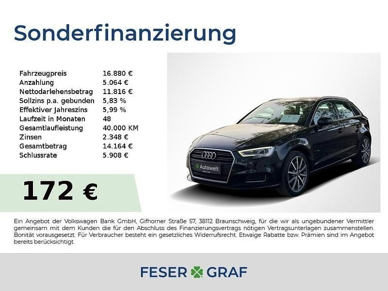 Second-hand Audi A3 Design 116 CP (85 kW) 2019 Negru Berlinǎ