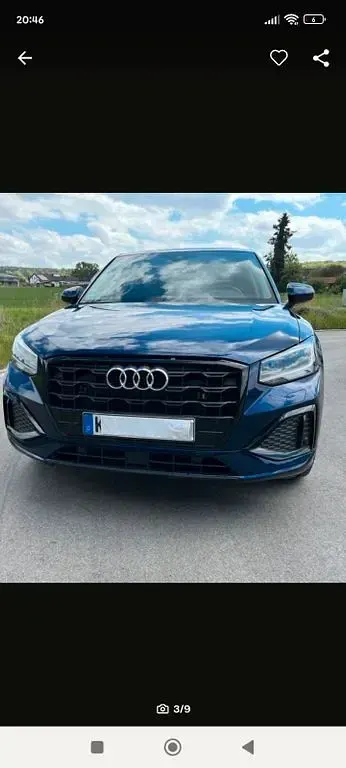Gebraucht Audi Q2 Advanced 150 PS (110 kW) 2023 Blau SUV
