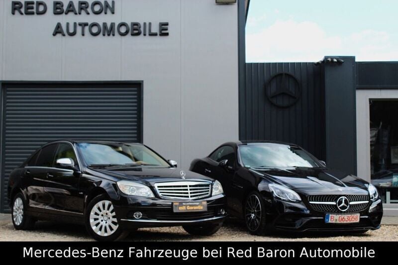 Rot Gebraucht 2007 Mercedes C200 Elegance Limousine | 7.500 € (Fairer Preis) - Bild 1/4