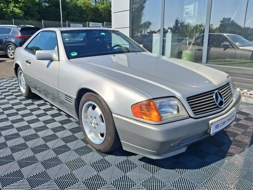 Gebraucht Mercedes SL300 1990 Silber Cabrio