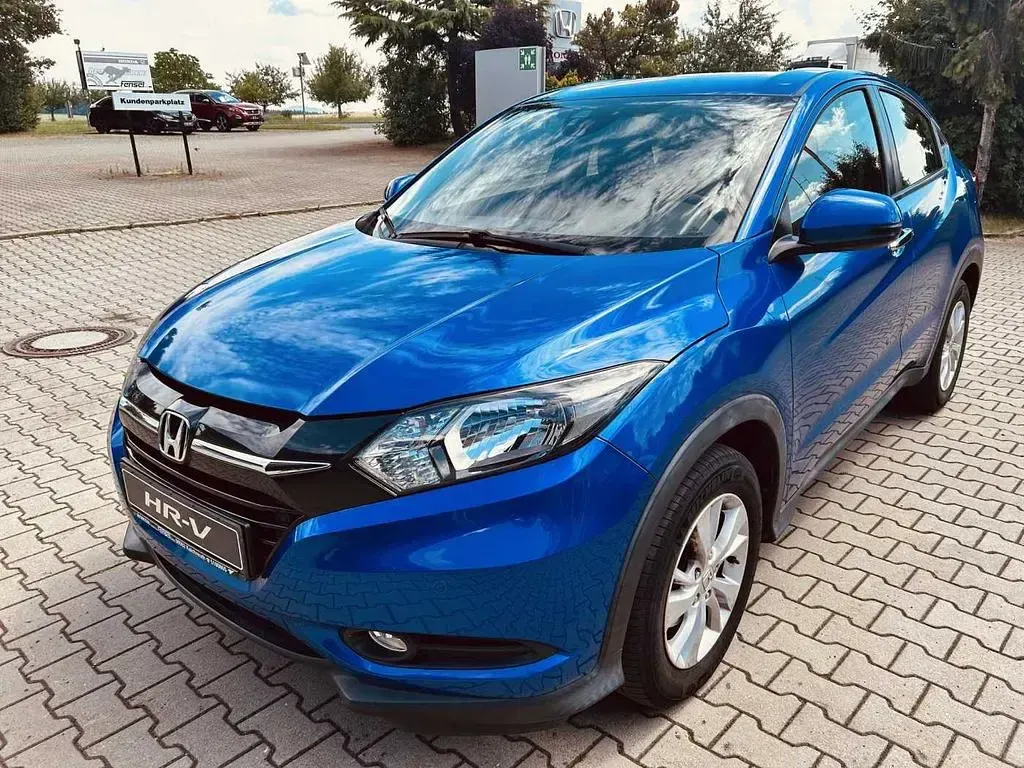 Gebraucht Honda HR-V Elegance 131 PS (96 kW) 2017 Brillant sporty blue (metallic) SUV