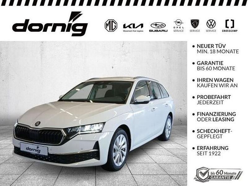 Gebraucht Skoda Octavia Selection 150 PS (110 kW) 2024 Moonweiß metallic Kombi