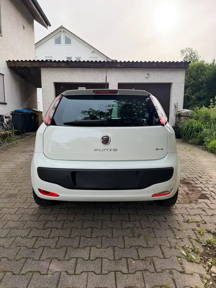 Gebraucht Fiat Punto Evo 134 PS (98 kW) 2010 Weiß Kleinwagen