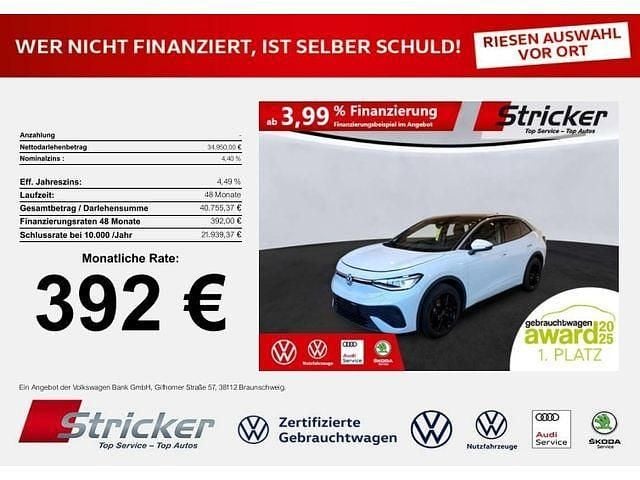 Gletscherweiß metallic (metallic) Gebraucht 2024 VW ID.5 Pro SUV | 34.950 € (Superpreis) - Bild 1/3