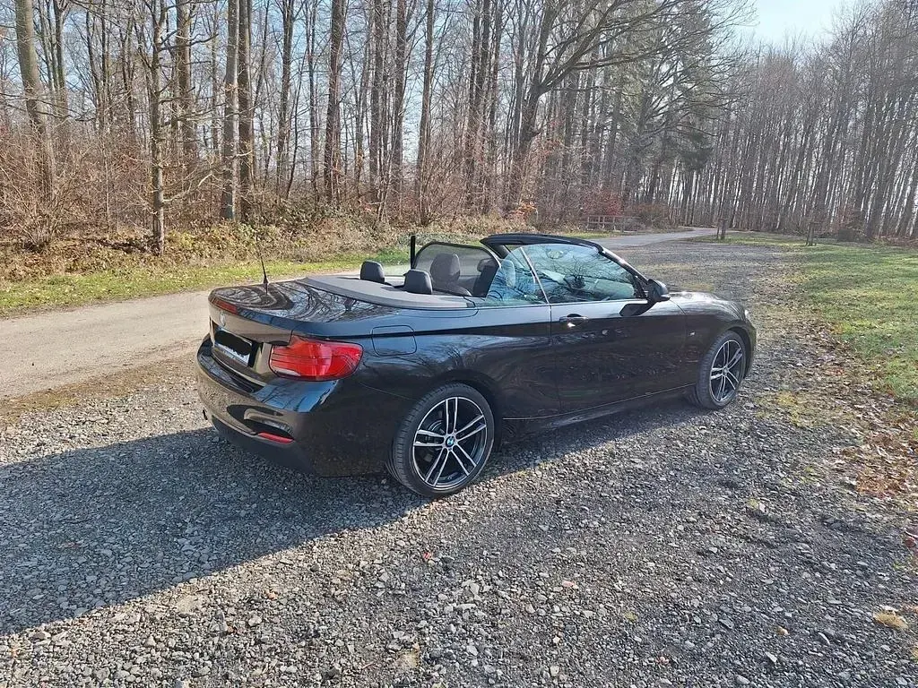 Gebraucht BMW 220 Efficient Dynamics 184 PS (135 kW) 2018 Schwarz Cabrio