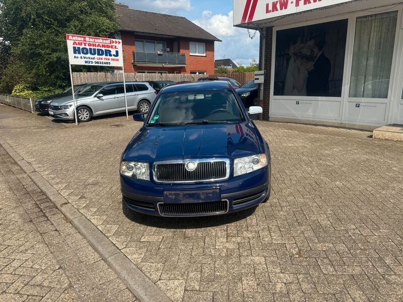 Gebraucht Skoda Superb Classic 116 PS (85 kW) 2003 Blau Limousine