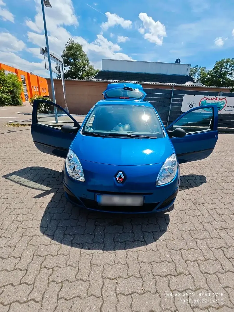 Gebraucht Renault Twingo 58 PS (42 kW) 2010 Blau Kleinwagen