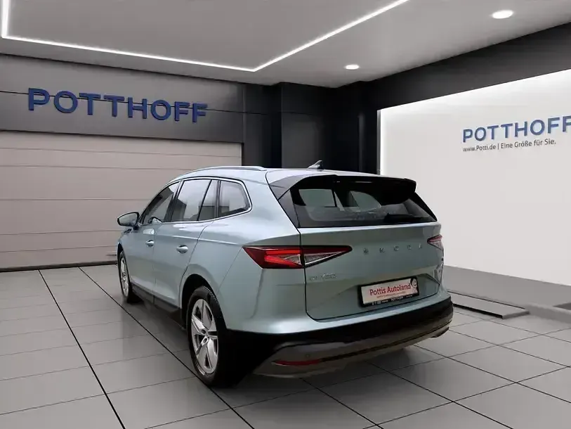 Gebraucht Skoda Enyaq iV Loft 150 kW (204 PS) 2023 Arctic silber metallic SUV