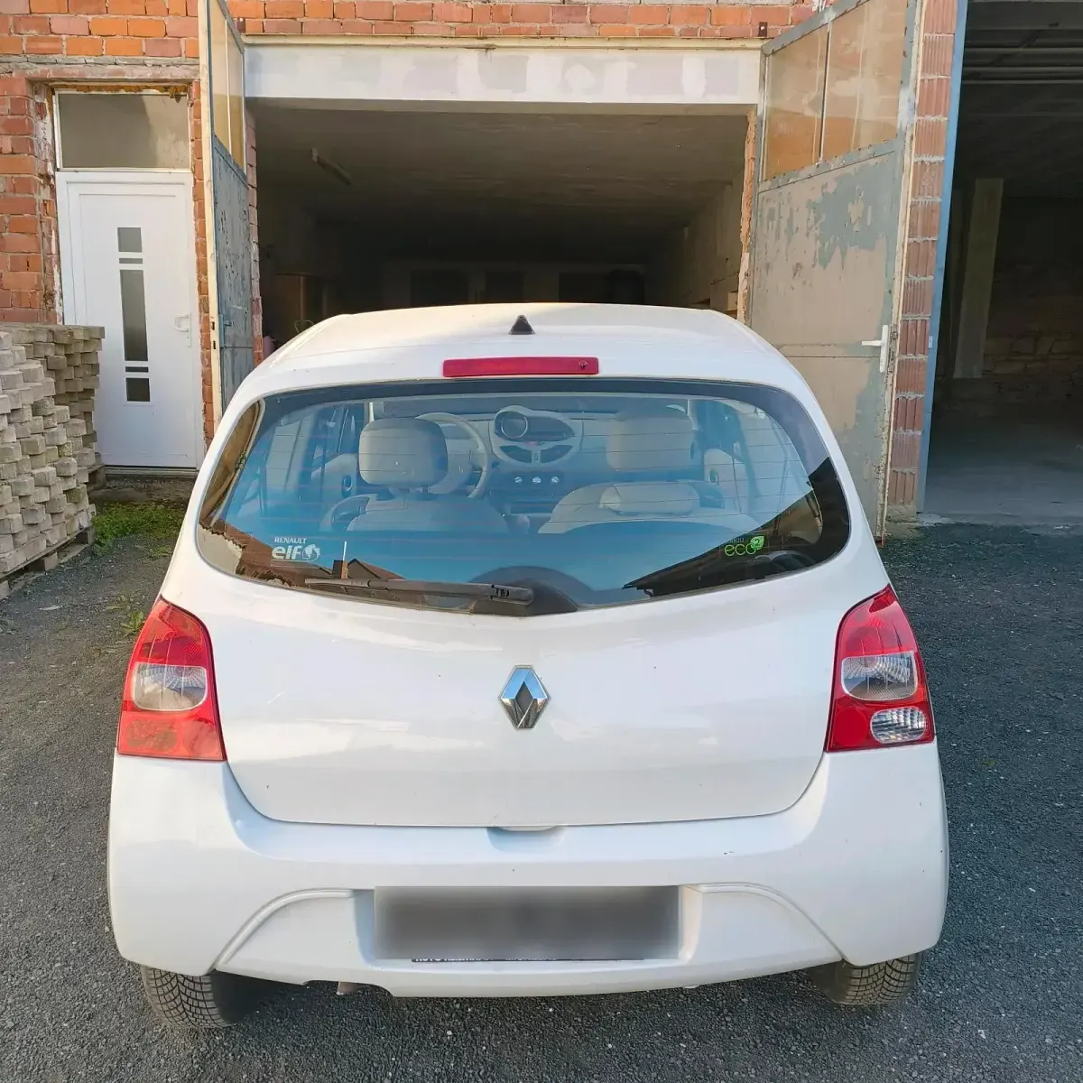 Gebraucht Renault Twingo Expression 76 PS (55 kW) 2010 Weiß Kleinwagen