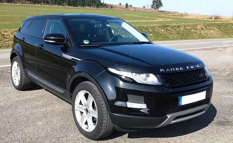 Schwarz Gebraucht 2013 Land Rover Range Rover evoque SUV | 12.490 € (Guter Preis) - Bild 1/4