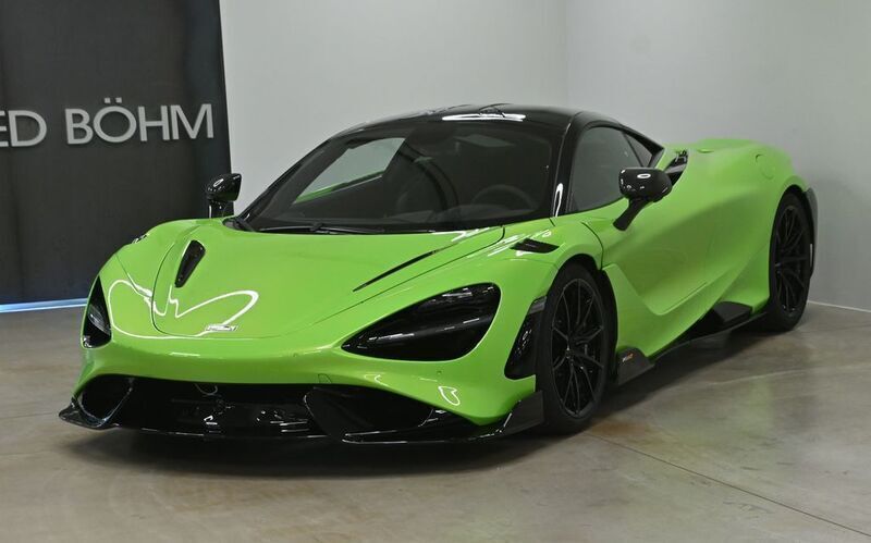 Grün Gebraucht 2021 McLaren 765LT Coupé | 379.870 € - Bild 1/4