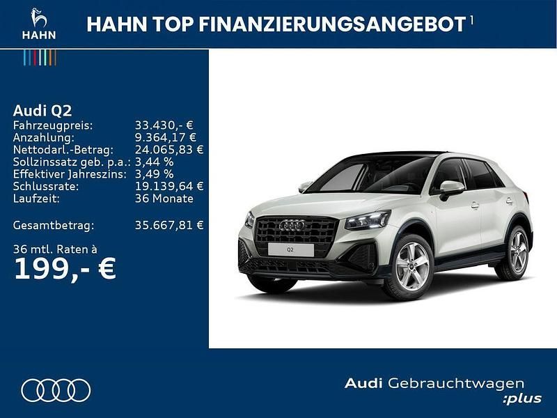 Gebraucht Audi Q2 S-Line 150 PS (110 kW) 2025 Tausilber metallic SUV