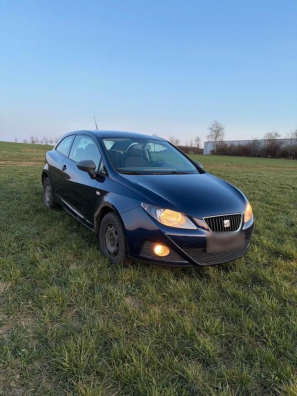 Gebraucht Seat Ibiza 2009 Blau Kleinwagen
