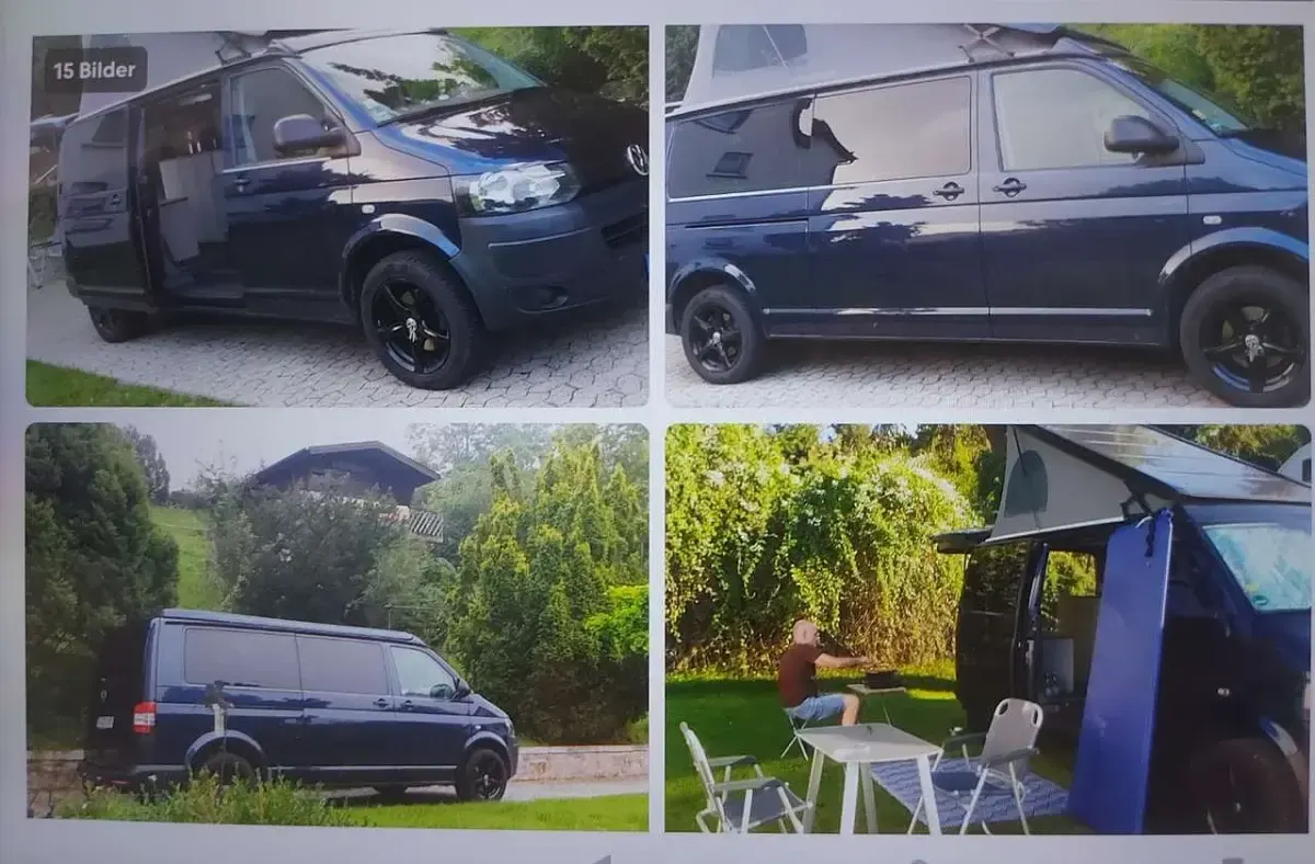 Używany VW T5 Cup 140 KM (102 kW) 2015 Niebieski Van