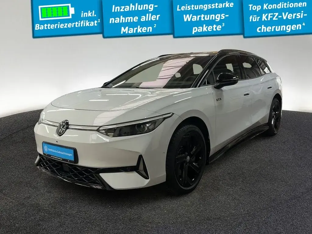Gebraucht VW ID.7 GTX 250 kW (340 PS) 2025 2y gletscherweiß metallic Kombi