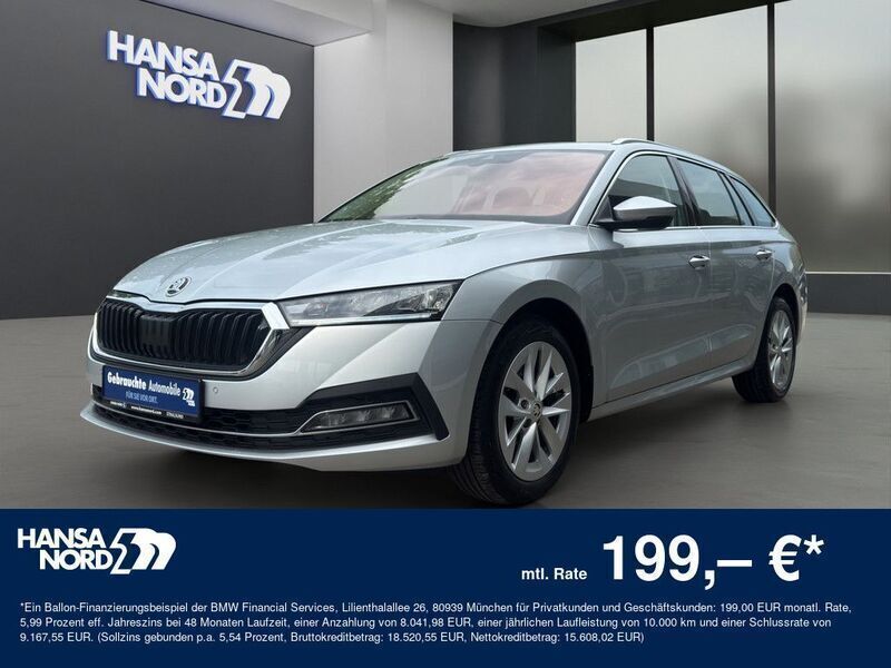 Silber Gebraucht 2022 Skoda Octavia Style Kombi | 23.650 € (Fairer Preis) - Bild 1/4