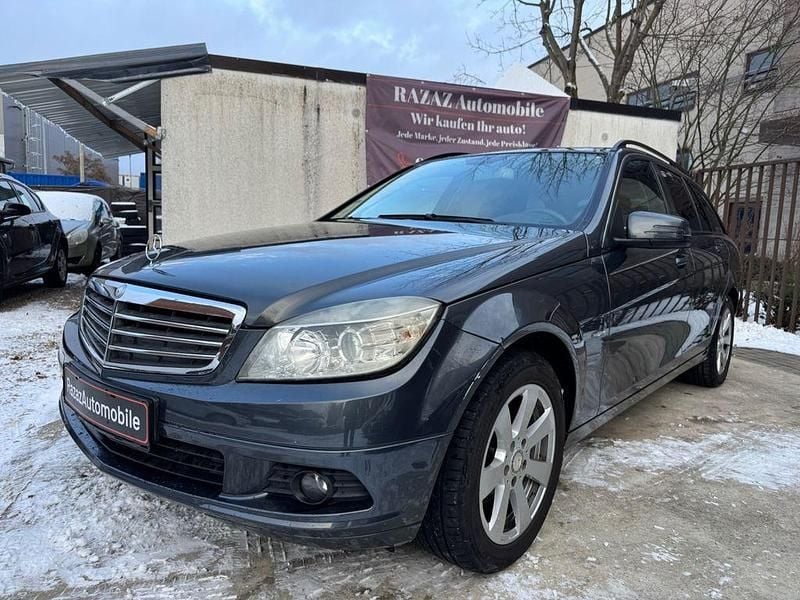 Grau Gebraucht 2009 Mercedes C180 Limousine | 5.490 € (Superpreis) - Bild 1/4