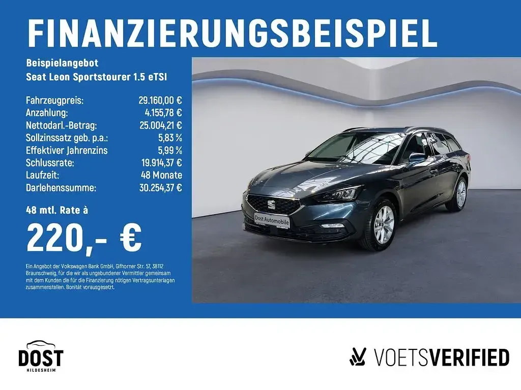 Gebraucht Seat Leon 116 PS (85 kW) 2025 Grau Limousine