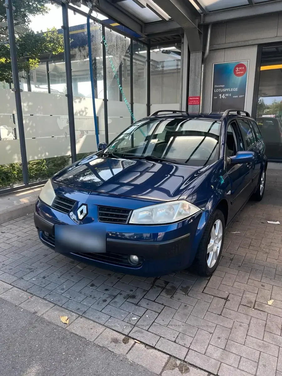 Gebraucht Renault Mégane II 113 PS (83 kW) 2004 Blau Kombi