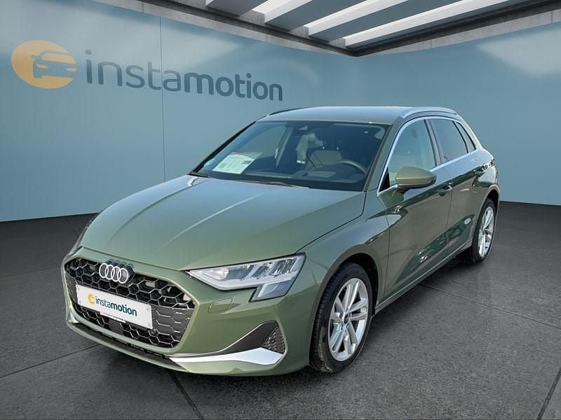 Grün Gebraucht 2025 Audi A3 Sportback Kleinwagen | 32.699 € (Superpreis) - Bild 1/4