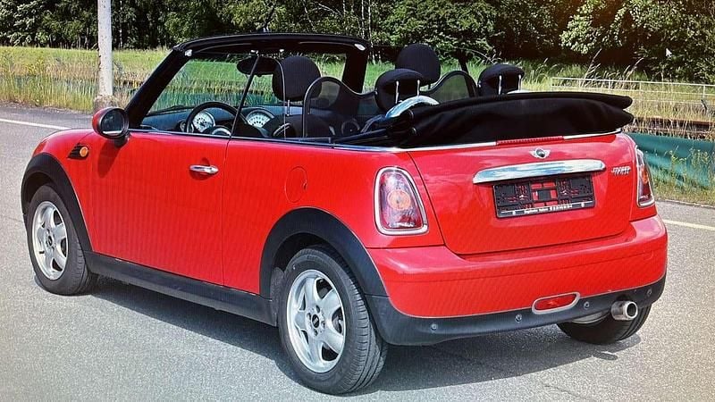Rot Gebraucht 2009 Mini Cooper Cabriolet Cabrio | 4.950 € (Superpreis) - Bild 1/3