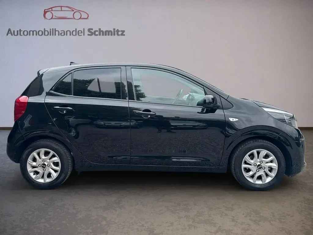 Gebraucht Kia Picanto DREAM-TEAM Edition 67 PS (49 kW) 2018 Schwarz Kleinwagen
