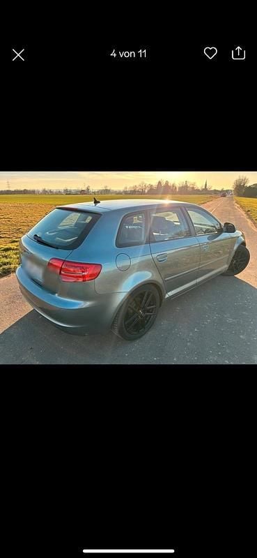Gebraucht Audi A3 Sportback 160 PS (117 kW) 2009 Grau Kleinwagen