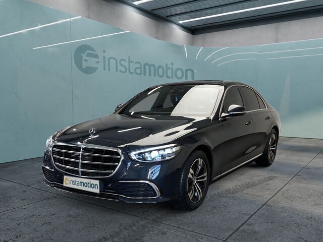 Grau Gebraucht 2021 Mercedes S350 Limousine | 71.700 € (Teuer) - Bild 1/2