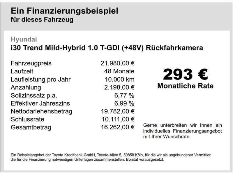 Gebraucht Hyundai i30 Trend 120 PS (88 kW) 2024 Gruen Limousine