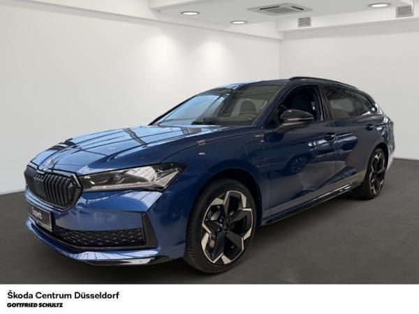 Blau (cobalt blau metallic) Neu 2025 Skoda Superb SportLine Kombi | 52.670 € (Etwas zu teuer) - Bild 1/4
