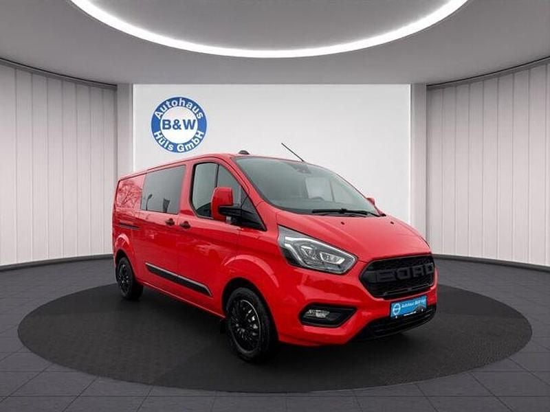 Rot Gebraucht 2021 Ford Transit Custom Trend Limousine | 19.999 € (Superpreis) - Bild 1/4