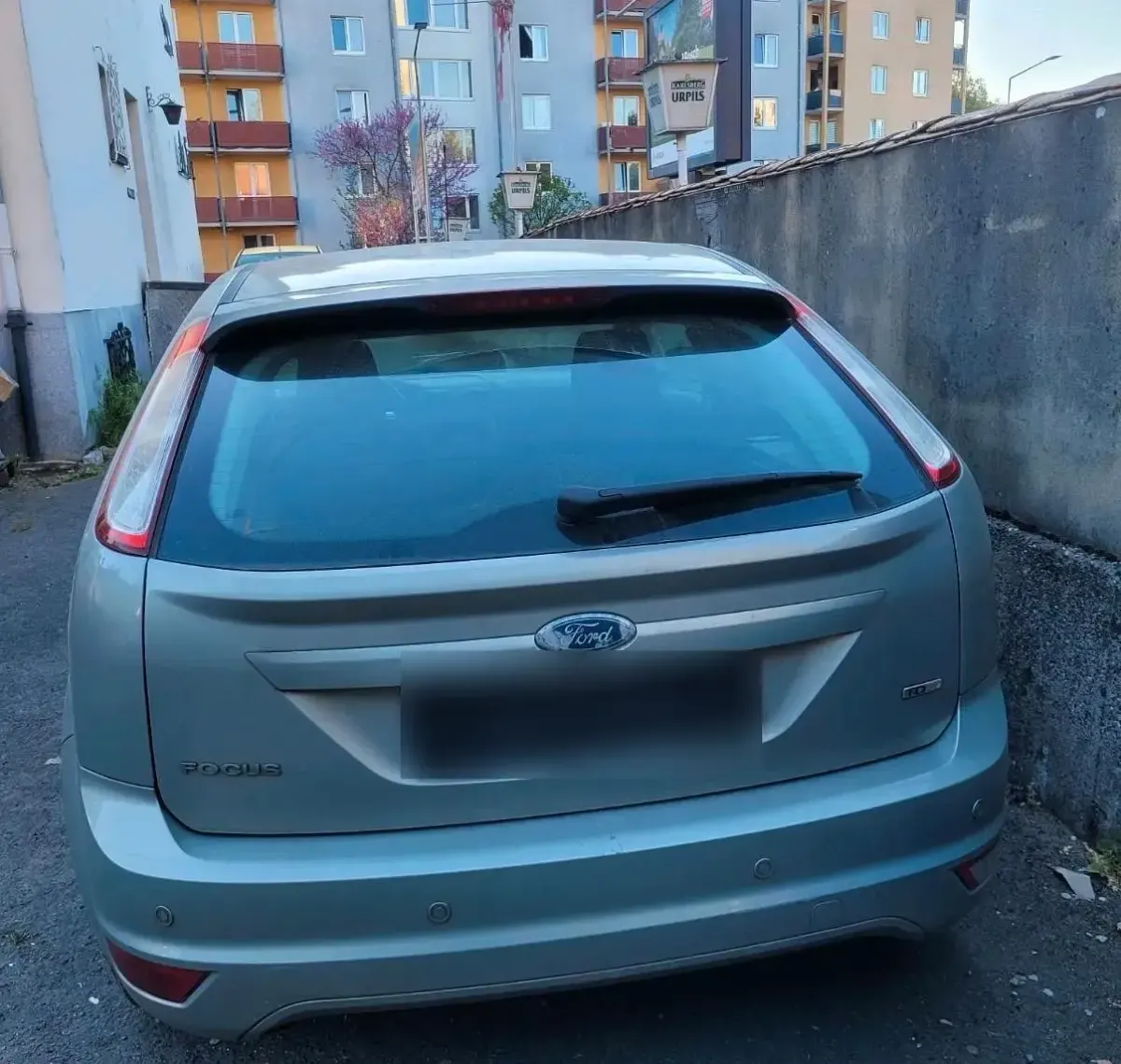 Gebraucht Ford Focus 101 PS (74 kW) 2008 Silber Kleinwagen