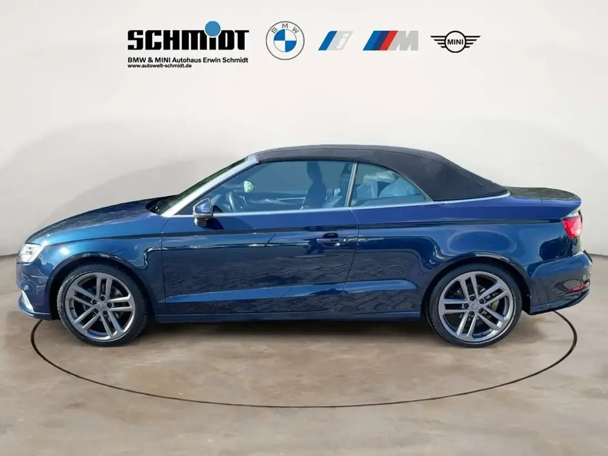 Gebraucht Audi A3 Cabriolet Sport 150 PS (110 kW) 2020 Kosmosblau metallic  verdeck Cabrio