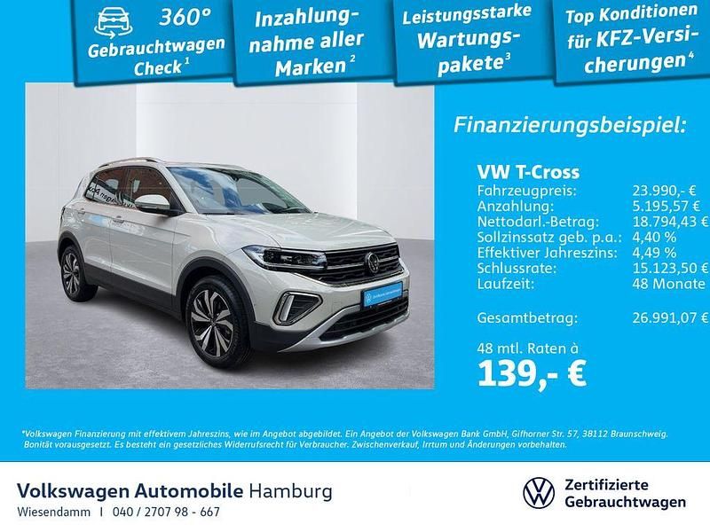 Gebraucht VW T-Cross Style 116 PS (85 kW) 2024 6u ascotgrau SUV