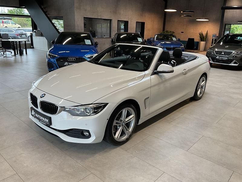 Weiß Gebraucht 2018 BMW 420 Advantage Cabrio | 25.980 € (Etwas zu teuer) - Bild 1/4