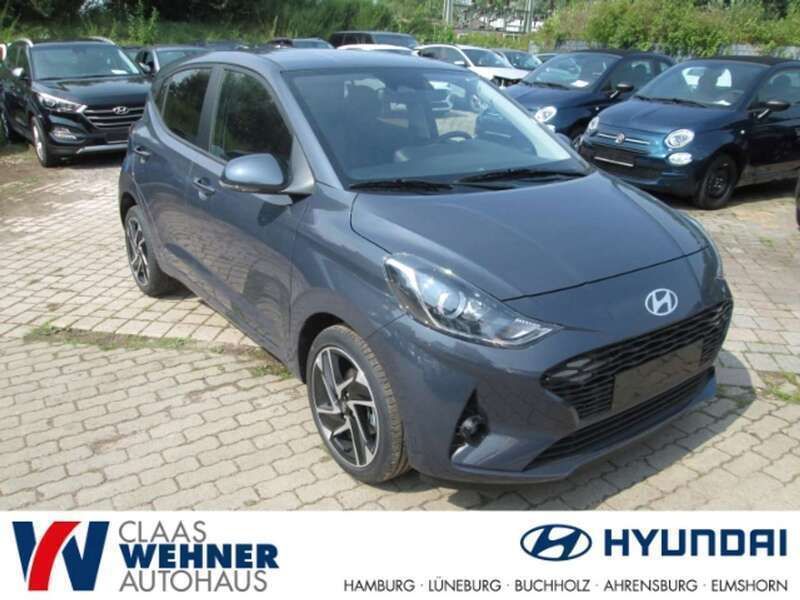 Aurora grey / met Neu 2024 Hyundai i10 Prime Kleinwagen | 17.690 € (Fairer Preis) - Bild 1/4