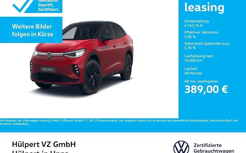 Rot Gebraucht 2024 VW ID.5 GTX SUV | 49.839 € (Teuer) - Bild 1/4