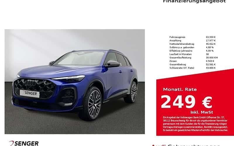 Ultrablau metallic Gebraucht 2025 Audi Q5 Ambiente SUV | 63.990 € (Fairer Preis) - Bild 1/4