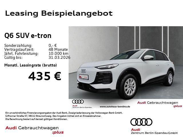 Gebraucht Audi Q6 e-tron Ambiente 185 kW (252 PS) 2025 Weiß SUV