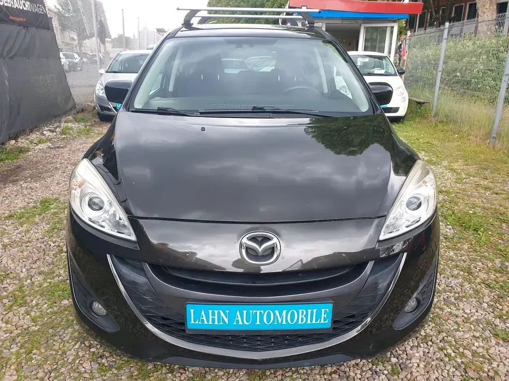 Gebraucht Mazda 5 Edition 116 PS (85 kW) 2012 Schwarz Van / Kleinbus