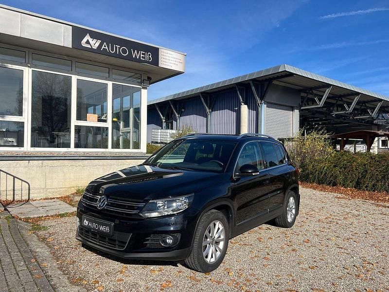 Schwarz Gebraucht 2015 VW Tiguan LOUNGE SUV | 8.980 € (Guter Preis) - Bild 1/4
