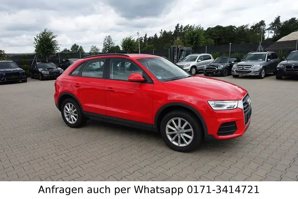 Gebraucht Audi Q3 179 PS (131 kW) 2017 Rot SUV