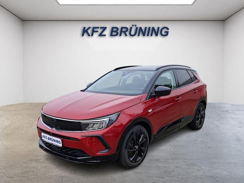 Rubin rot metallic / dach (metallic) Gebraucht 2022 Opel Grandland X GS Line SUV | 19.880 € (Fairer Preis) - Bild 1/4
