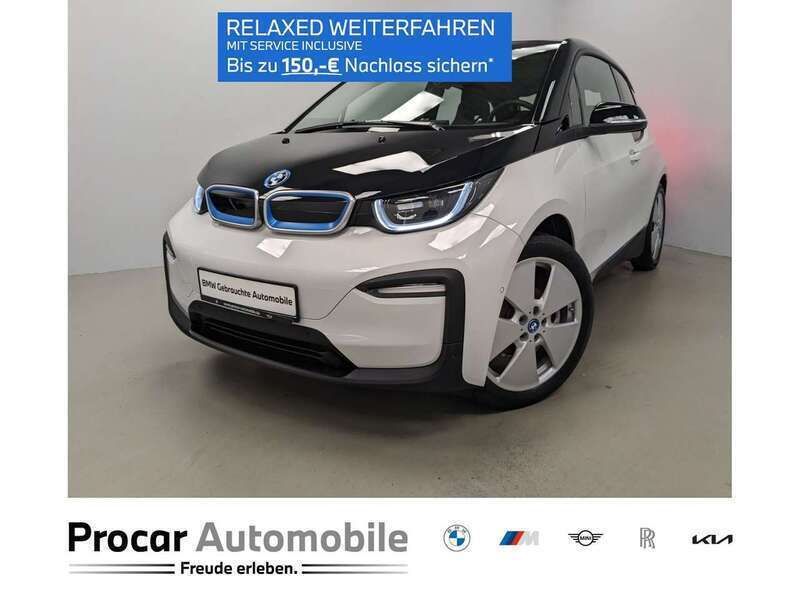 Weiss Gebraucht 2022 BMW i3 Comfort Edition Kleinwagen | 20.440 € (Guter Preis) - Bild 1/3