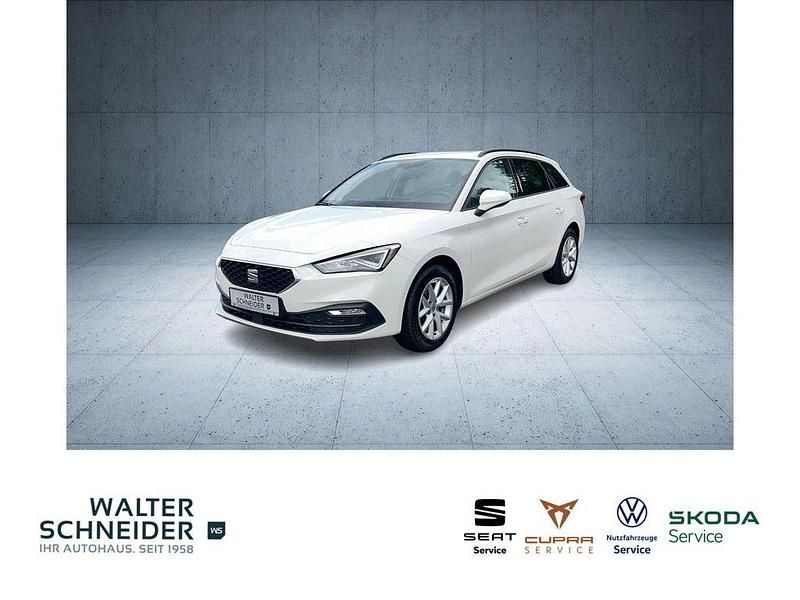 "candy" weiss Gebraucht 2022 Seat Leon Style Kombi | 23.950 € (Fairer Preis) - Bild 1/4