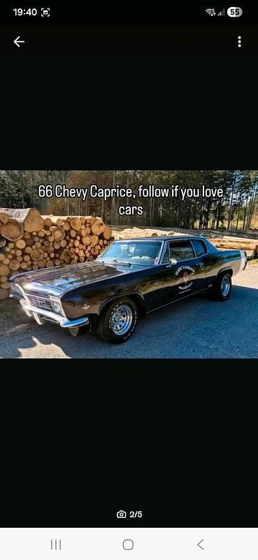 Gebraucht Chevrolet Coupé 200 PS (147 kW) 1966 Schwarz Coupé