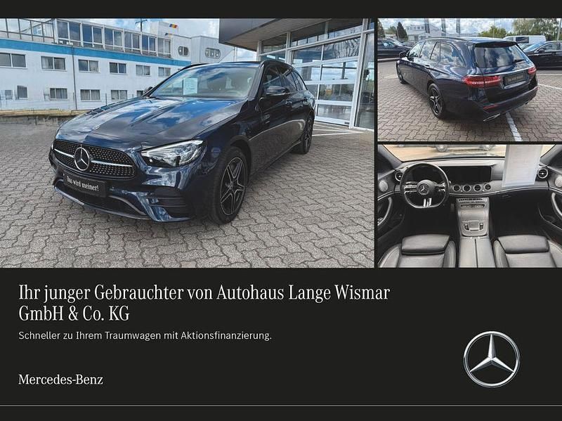 Blau Gebraucht 2022 Mercedes E300 Limousine | 31.900 € (Fairer Preis) - Bild 1/4
