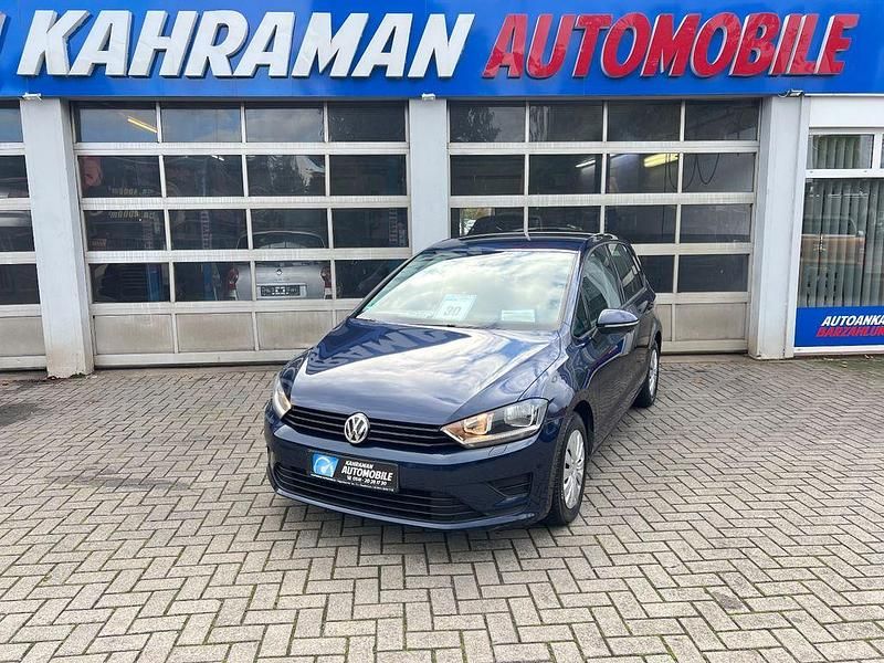 Blau Gebraucht 2014 VW Golf Sportsvan Trendline Van / Kleinbus | 9.200 € (Fairer Preis) - Bild 1/4