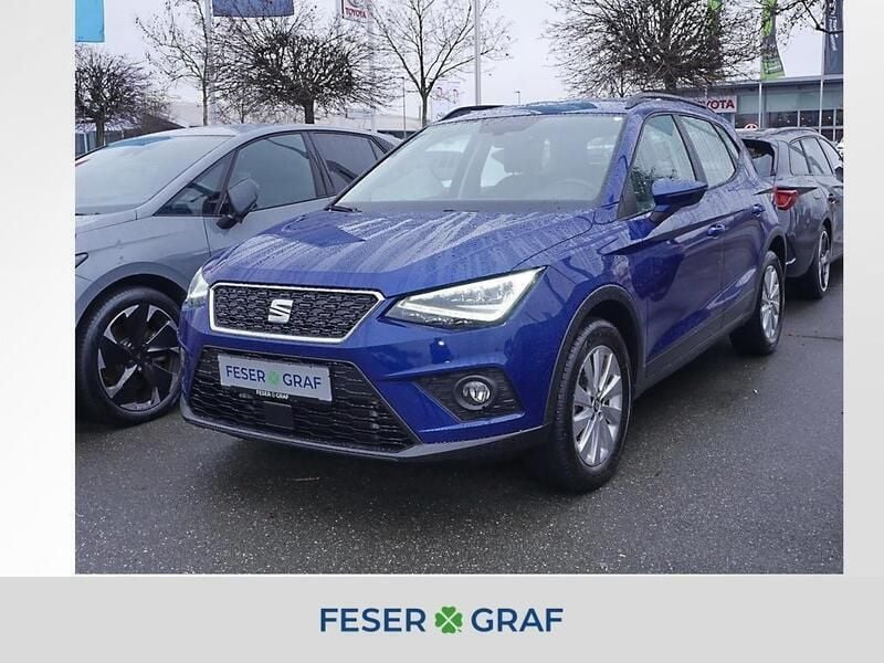 Blau Gebraucht 2021 Seat Arona Style SUV | 16.980 € (Guter Preis) - Bild 1/4
